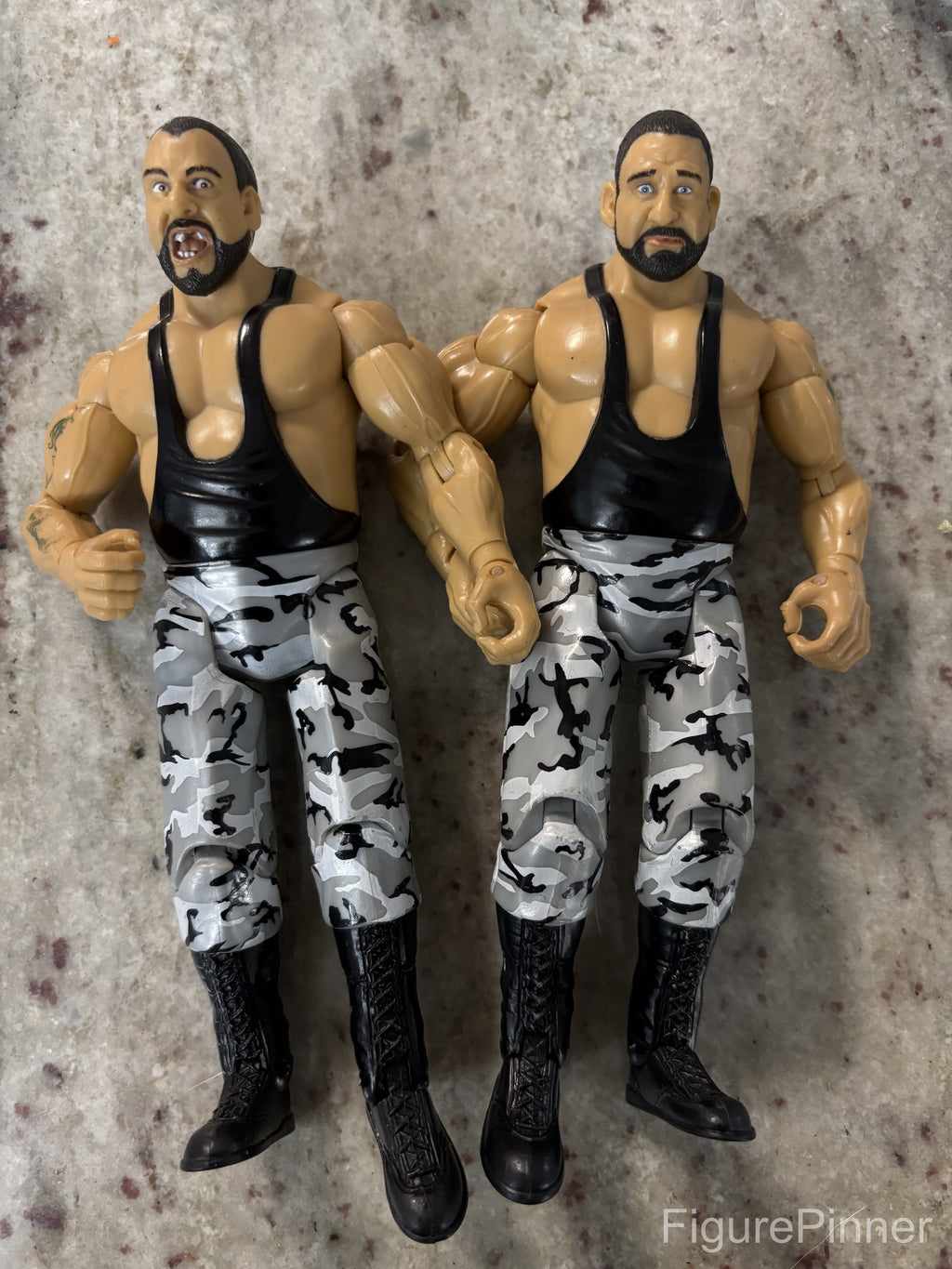 Jakks Pacific Classic Superstars WWE The Bushwhackers: Butch & Luke Series 3P