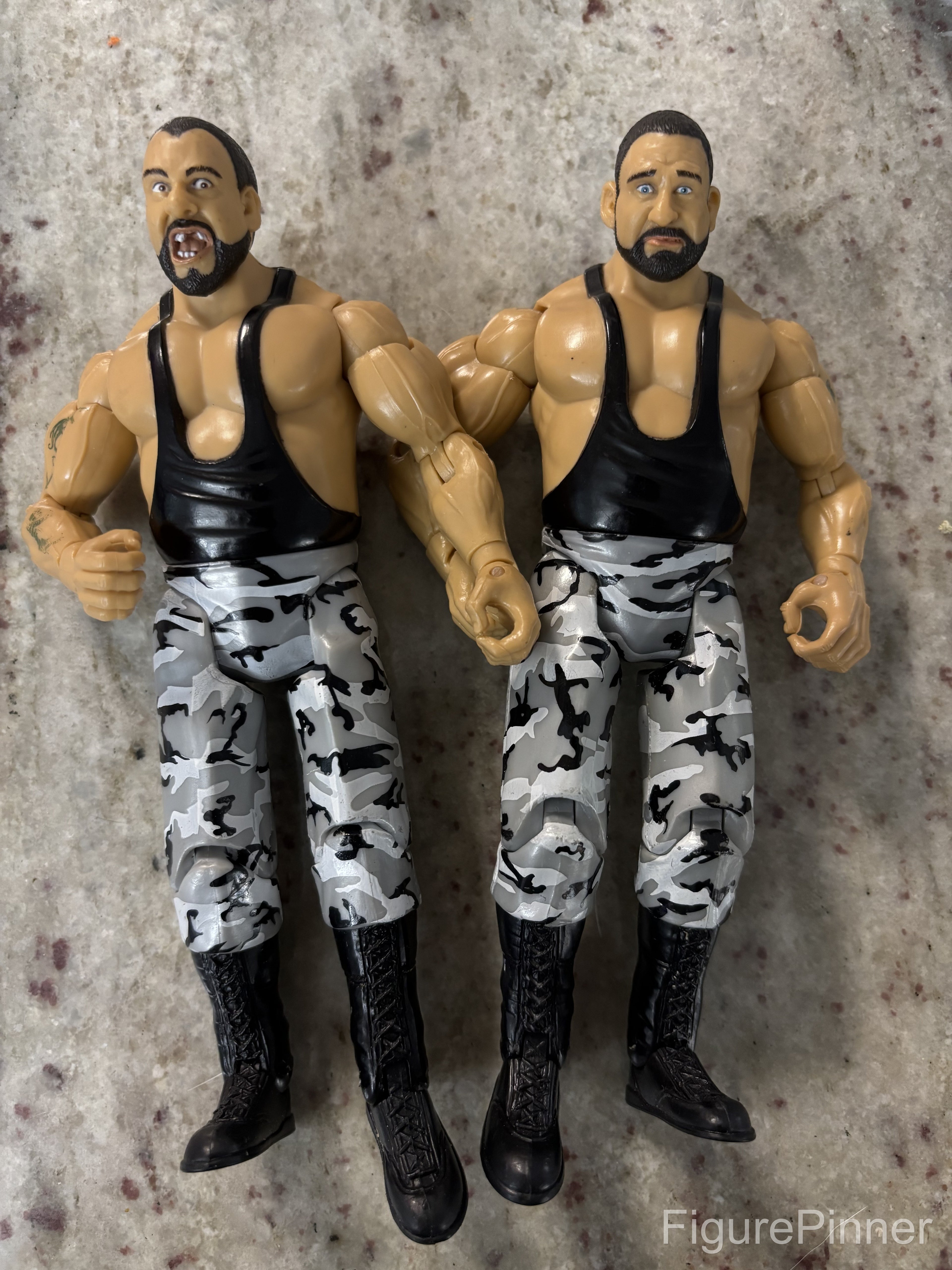 Jakks Pacific Classic Superstars WWE The Bushwhackers: Butch & Luke Series 3P