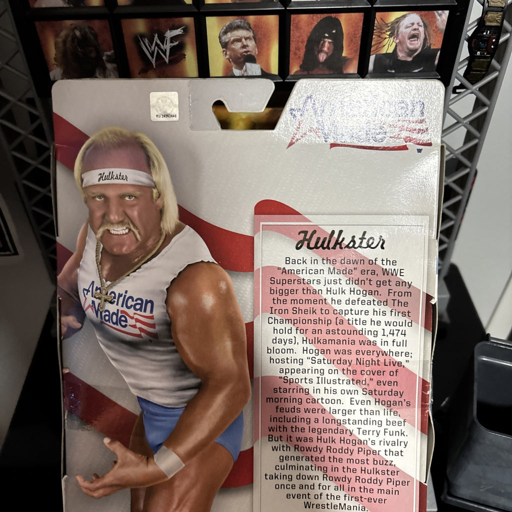 2015 WWE Mattel Elite Series HULK HOGAN American Made Ringside Exclusive Figure