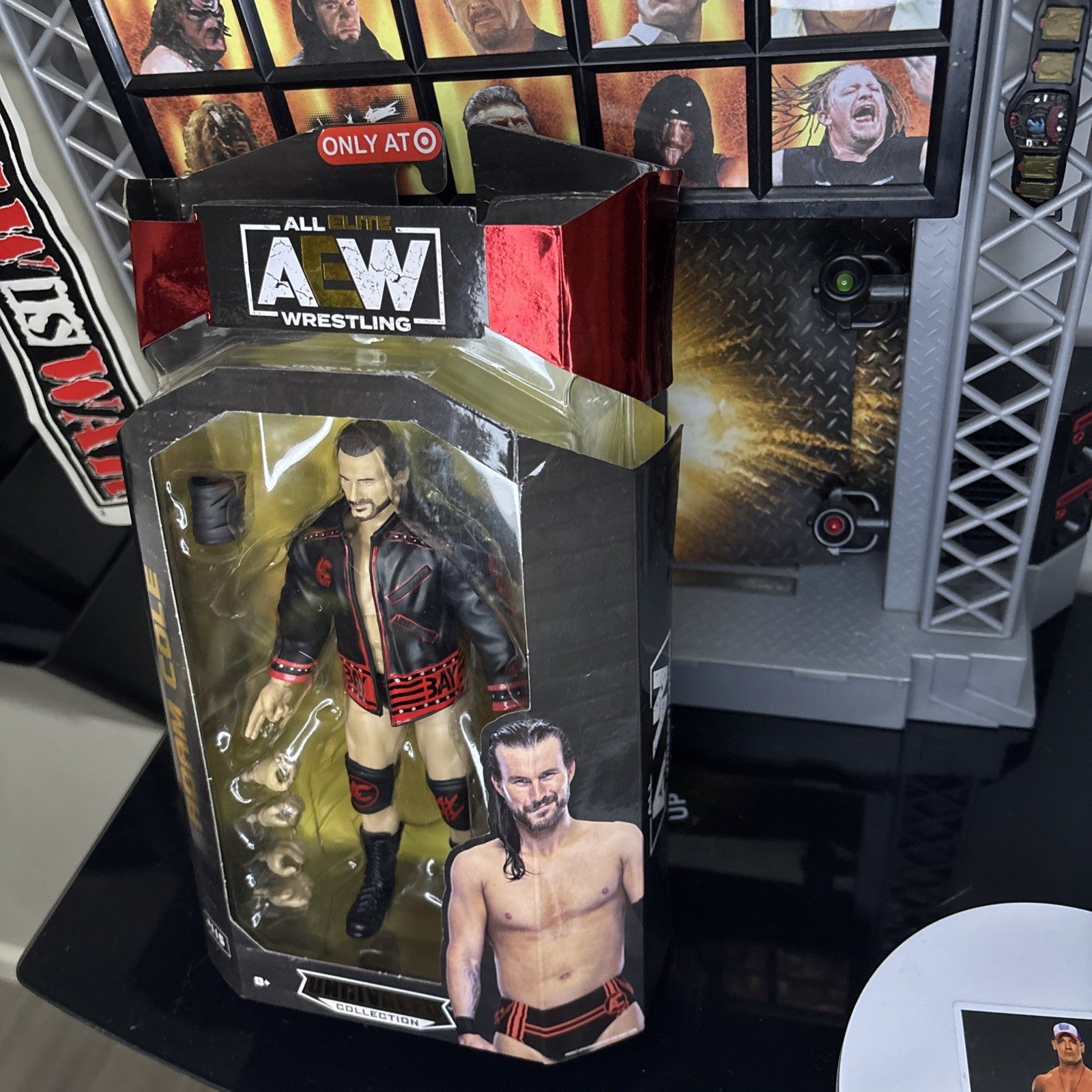 AEW Unrivaled Adam Cole 115 Wrestling Figure Target Exclusive New In Hand