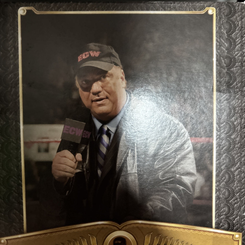 WWE Elite Defining Moments ECW Paul Heyman Paul E. Dangerously NEW Figure