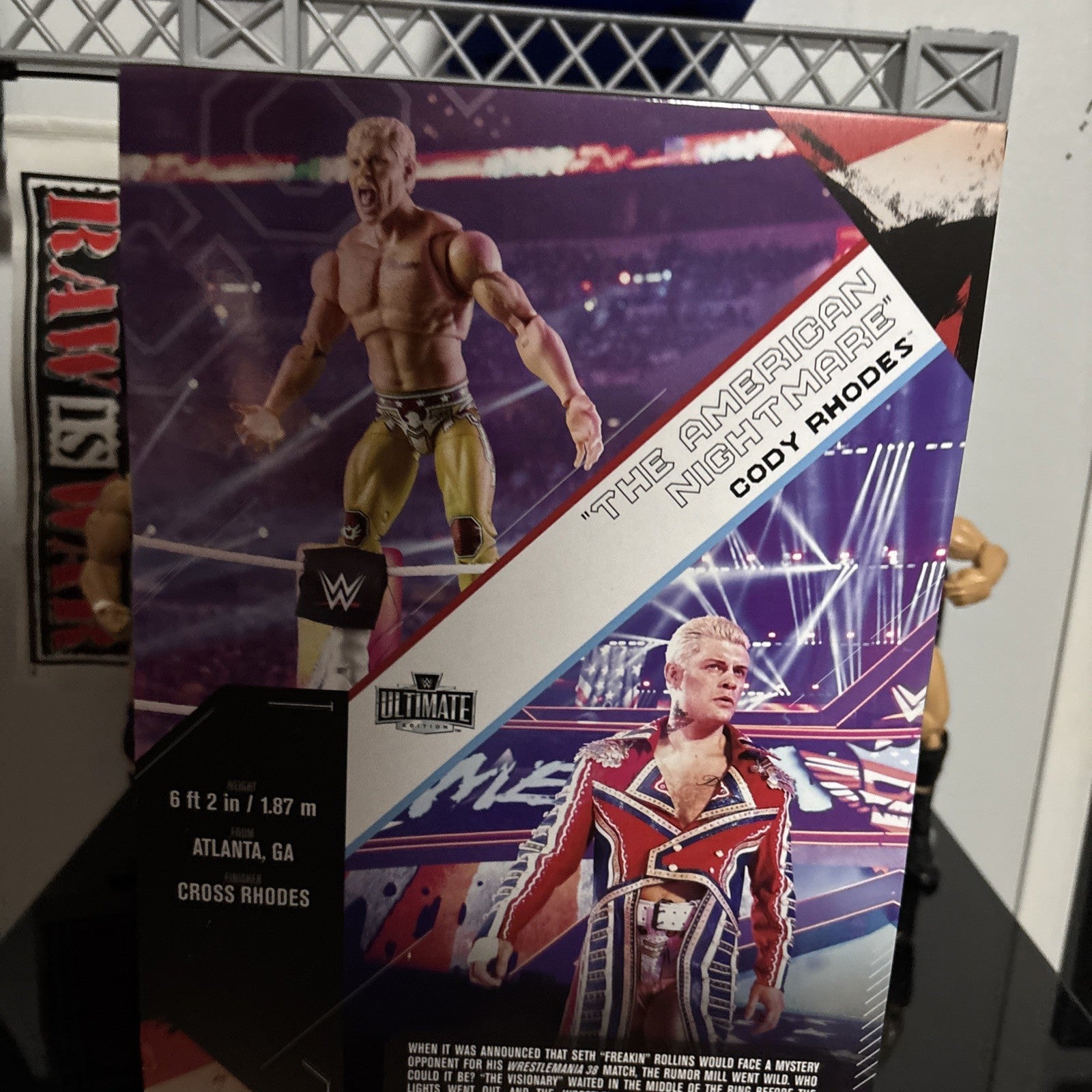 2023 WWE Mattel Creations American Nightmare Cody Rhodes Return Figure