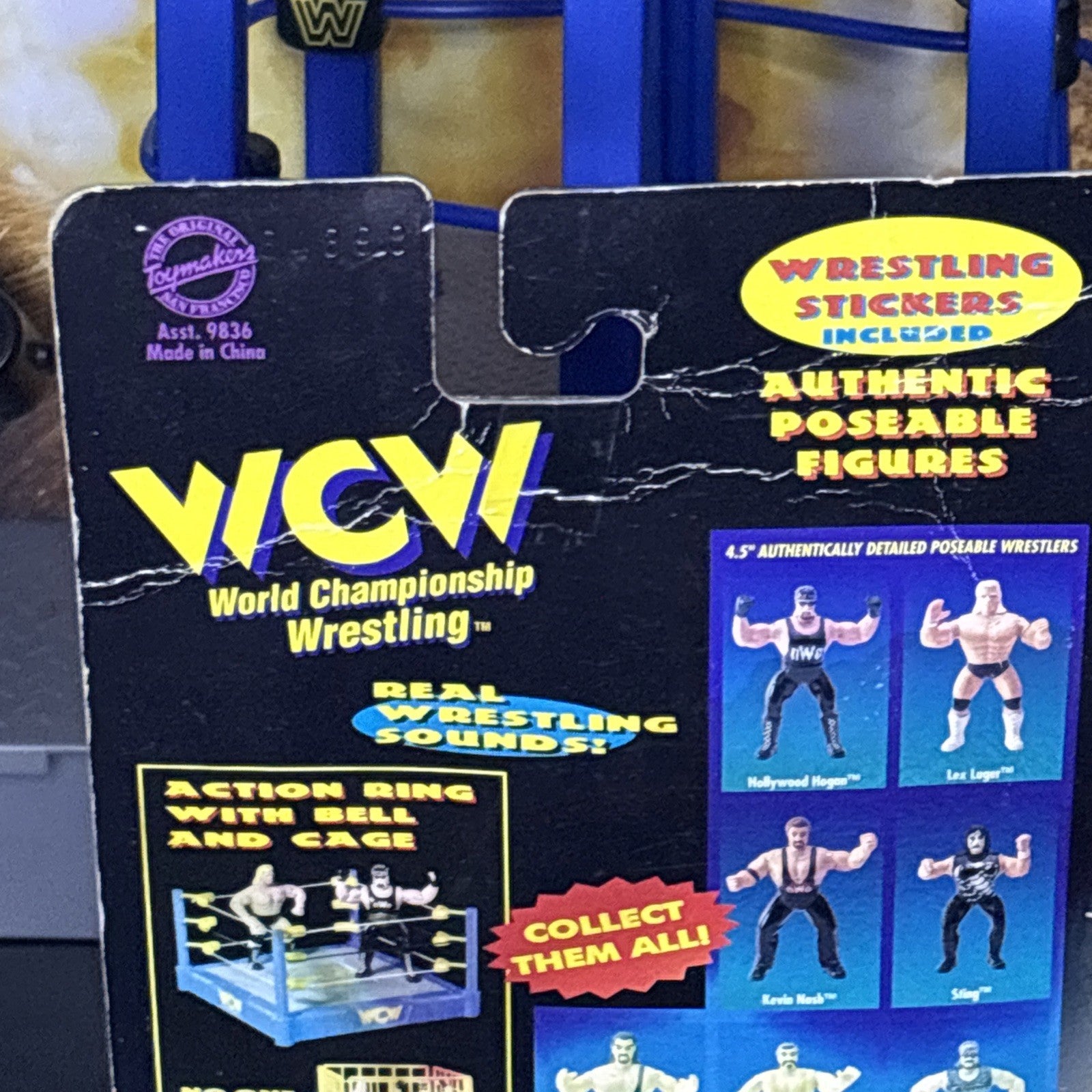 1998 WCW Authentic Poseable Wrestling Figure Ric Flair Toymakers New Vintage