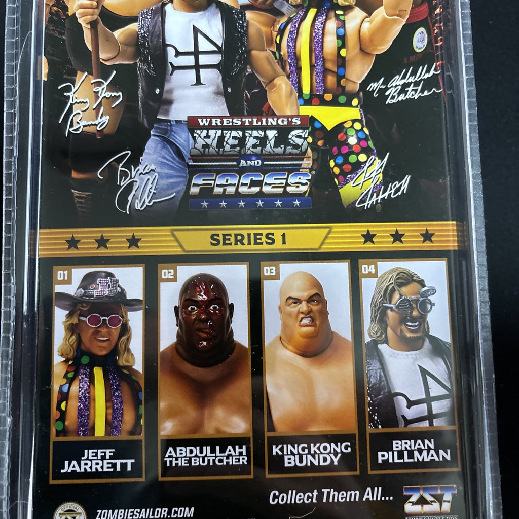 Pinnacle Collection Series 1 Abdullah the Butcher Action Figure #02 New & Sealed