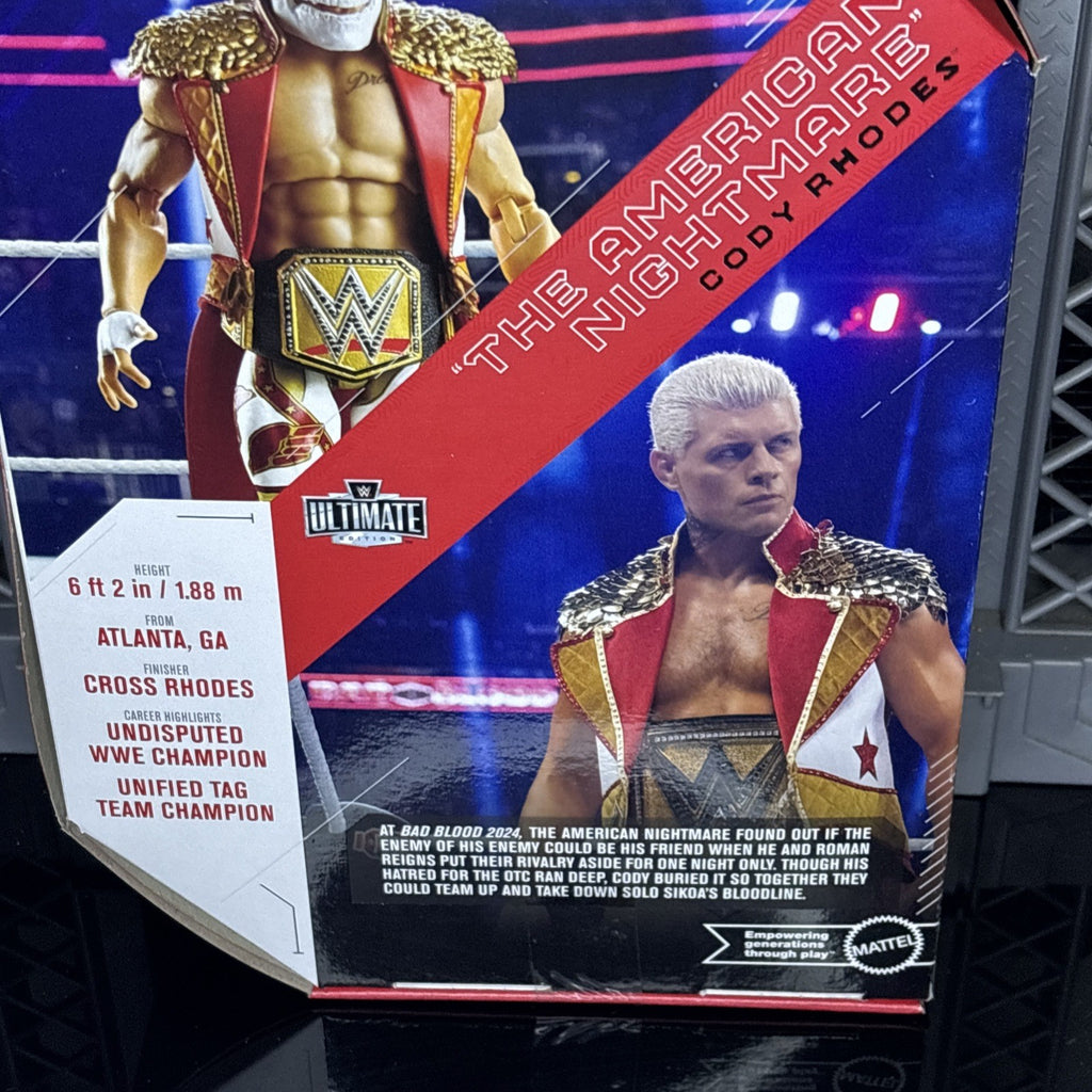 WWE Ultimate Edition "The American Nightmare" Cody Rhodes Action Figure New