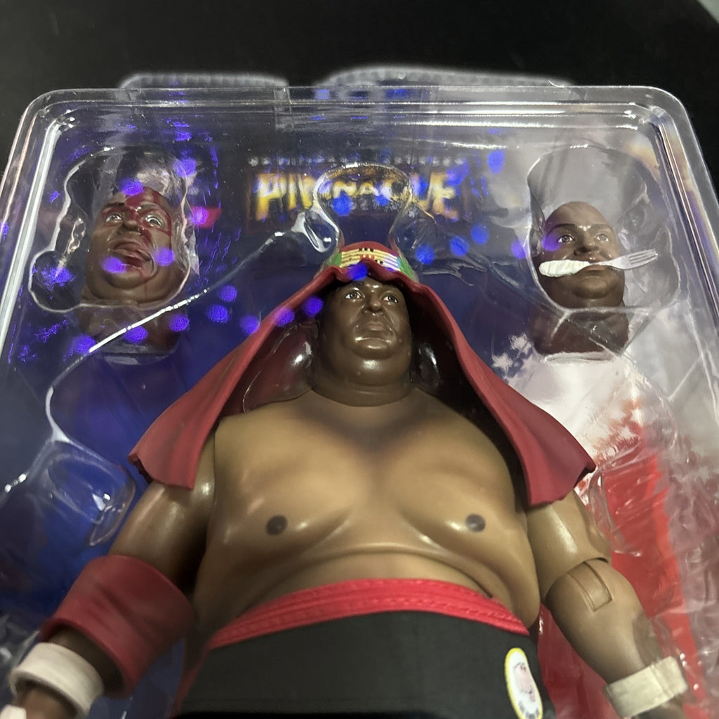 Pinnacle Collection Series 1 Abdullah the Butcher Action Figure #02 New & Sealed