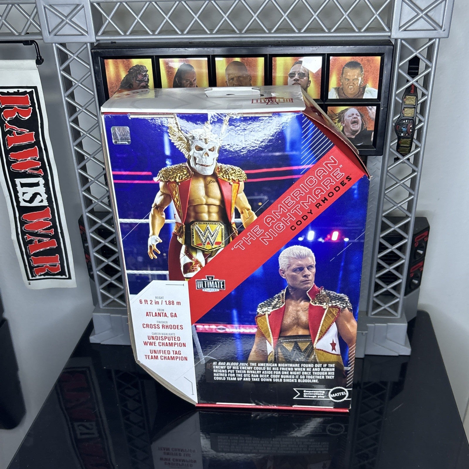 WWE Ultimate Edition "The American Nightmare" Cody Rhodes Action Figure New