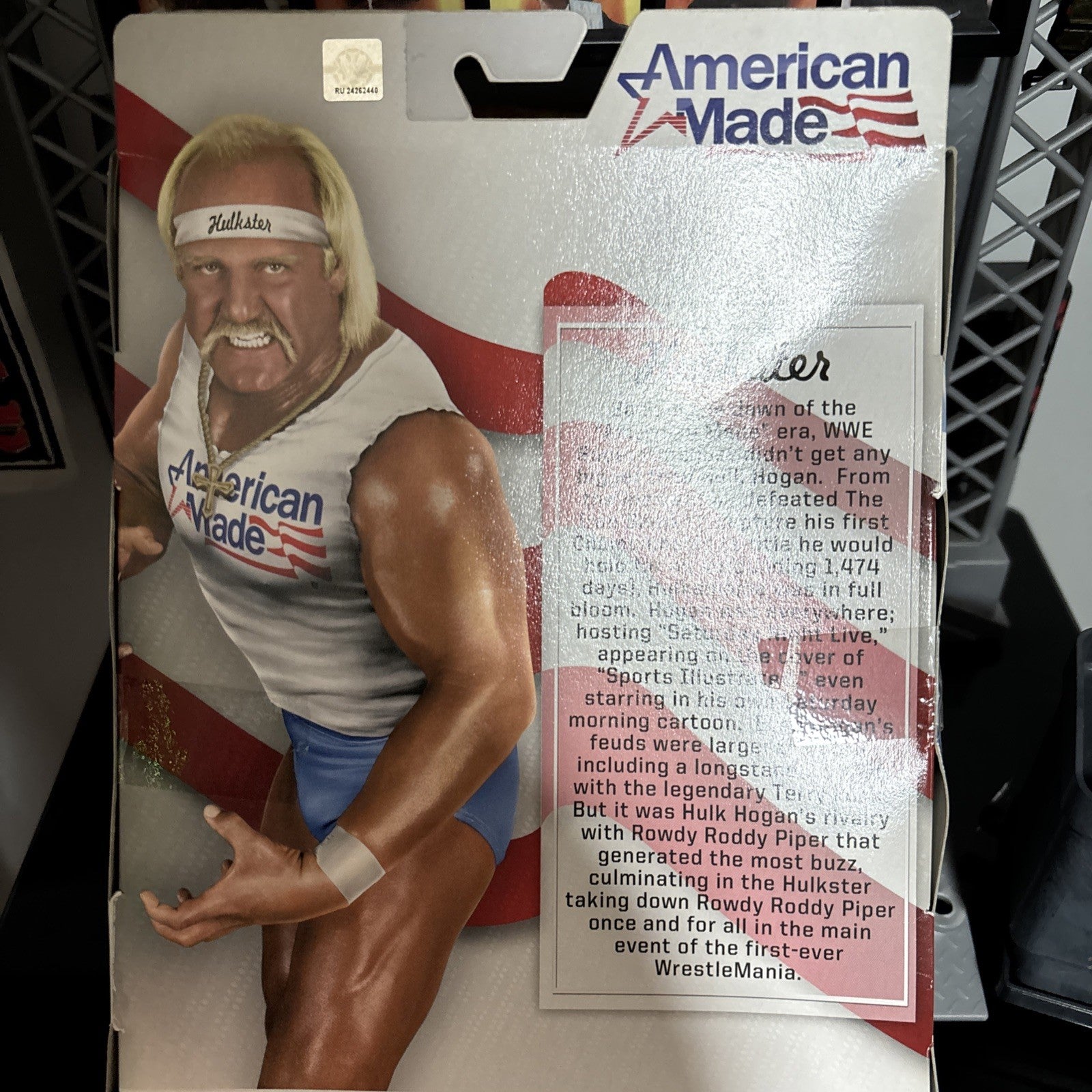 2015 WWE Mattel Elite Series HULK HOGAN American Made Ringside Exclusive Figure