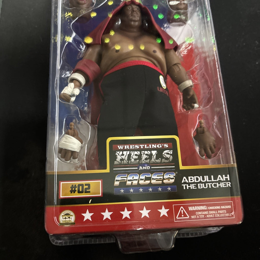 Pinnacle Collection Series 1 Abdullah the Butcher Action Figure #02 New & Sealed