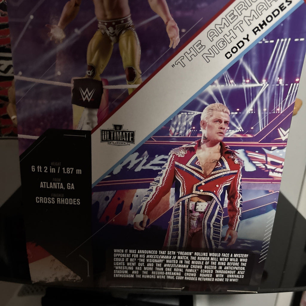 2023 WWE Mattel Creations American Nightmare Cody Rhodes Return Figure